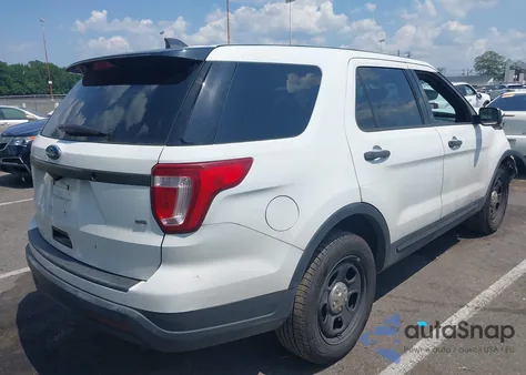 2018 Ford Police Interceptor from USA, damaged, VIN 1FM5K8AR9JGC18244